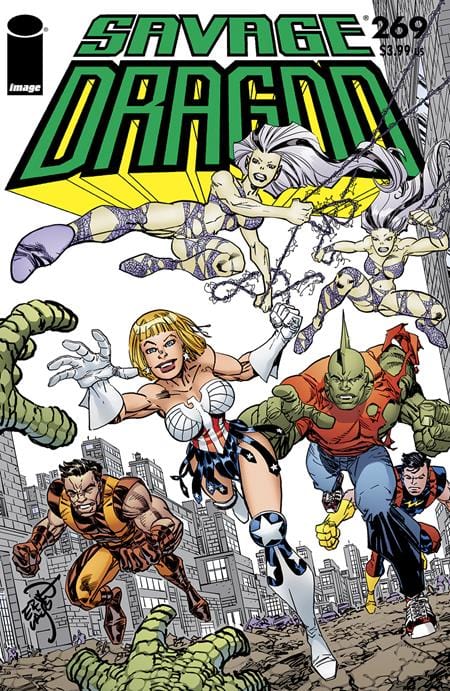 Image Comics Comic Books SAVAGE DRAGON #269 CVR A LARSEN (MR) 70985305211126911 0823IM432