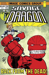 Image Comics Comic Books SAVAGE DRAGON #274 CVR B ERIK LARSEN 70S TRADE DRESS VAR (MR) 70985305211127421 0824IM425