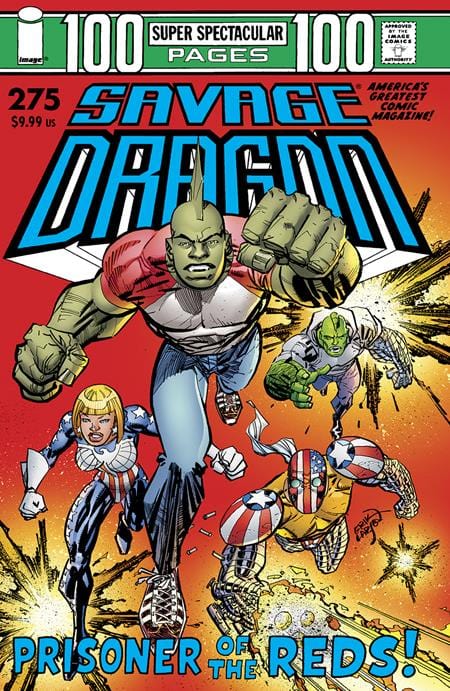 Image Comics Comic Books SAVAGE DRAGON #275 CVR A ERIK LARSEN (MR) 70985305211127511 0924IM289