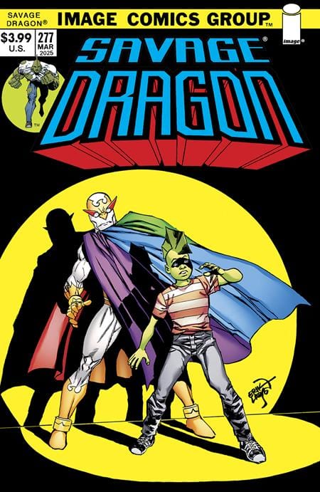 Image Comics Comic Books SAVAGE DRAGON #277 CVR B ERIK LARSEN 70S TRADE DRESS VAR (MR) 70985305211127721 0125IM421