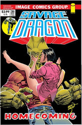 Image Comics Comic Books SAVAGE DRAGON #281 CVR B ERIK LARSEN 70S TRADE DRESS VAR (MR) 70985305211128121 0326IM0376