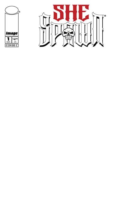 Image Comics Comic Books SHESPAWN #1 (OF 5) CVR C BLANK SKETCH VAR 70985304678300131 0326IM0254