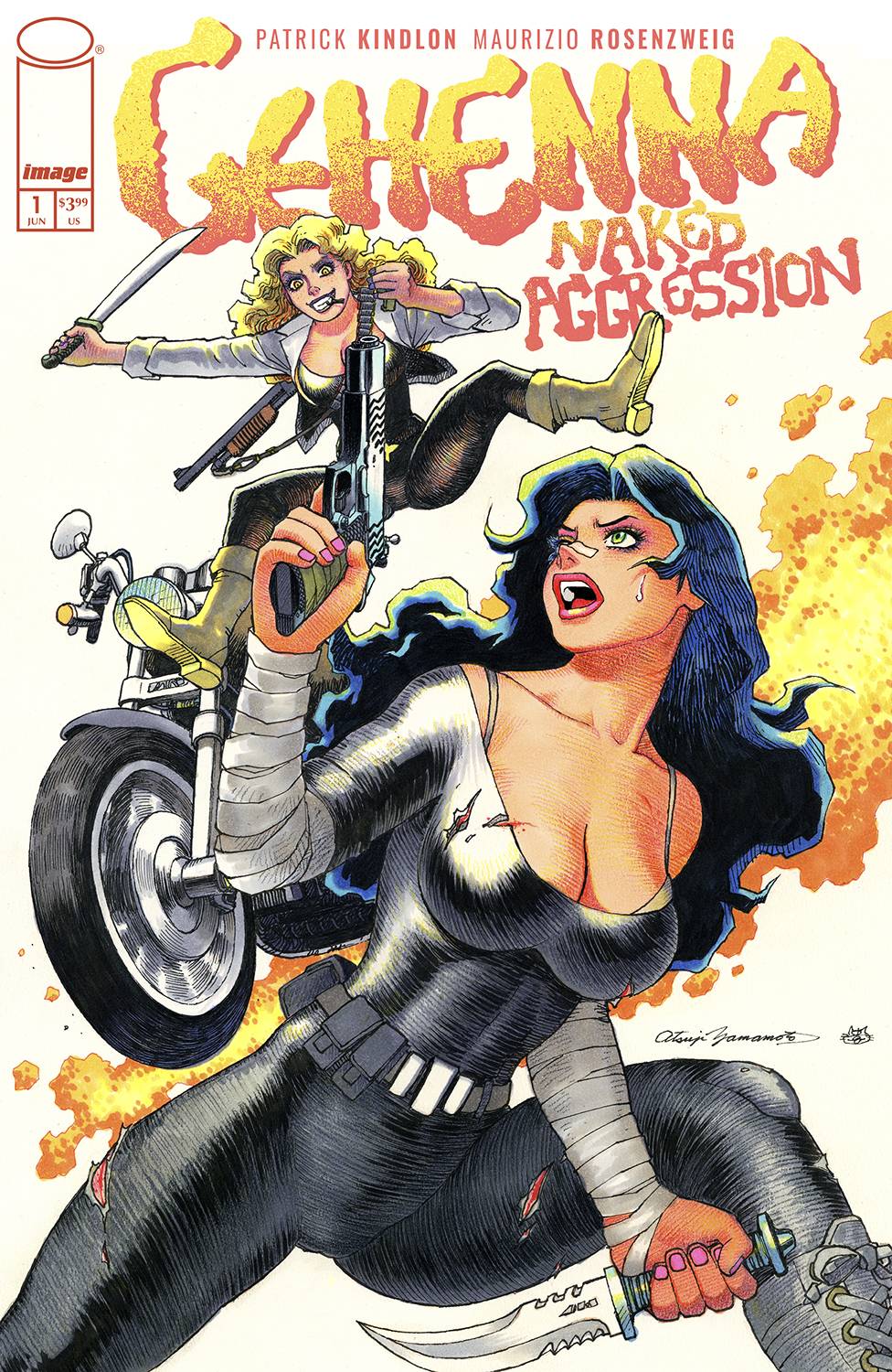 Image Comics Comic Books > Signed GEHENNA NAKED AGGRESSION #1 (OF 4) CVR C ATSUJI YAMAMOTO VAR [SIGNED BY PATRICK KINDLON] 70985304355300131 TE-0425IM291-SIGNED