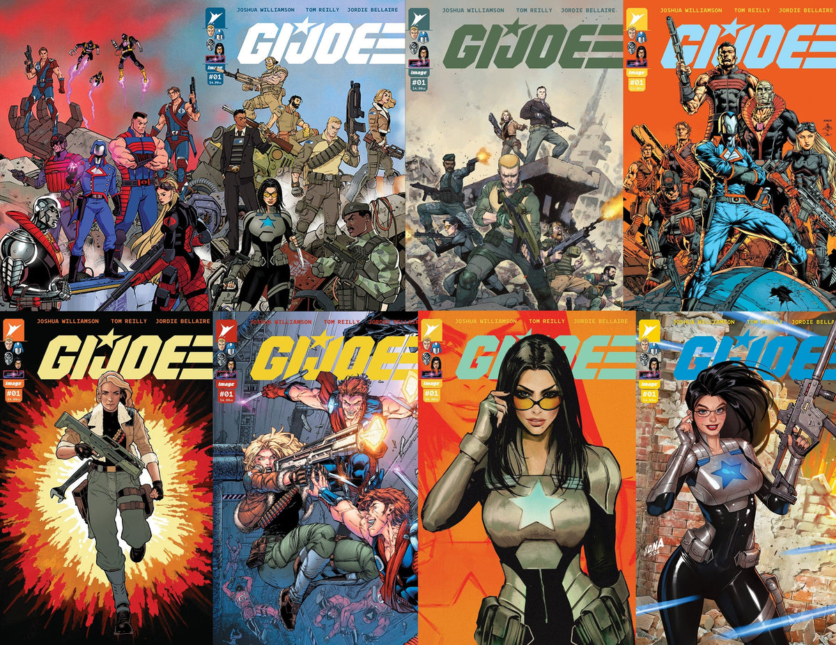 IMAGE COMICS Comic Books > Signed GI JOE #1 COBRA-LA LANDMINE BUNDLE [SIGNED BY JOSH WILLIAMSON] TE-GI-JOE-1-COBRA-BUNDLE-SIGNED TE-GI-JOE-1-COBRA-BUNDLE-SIGNED