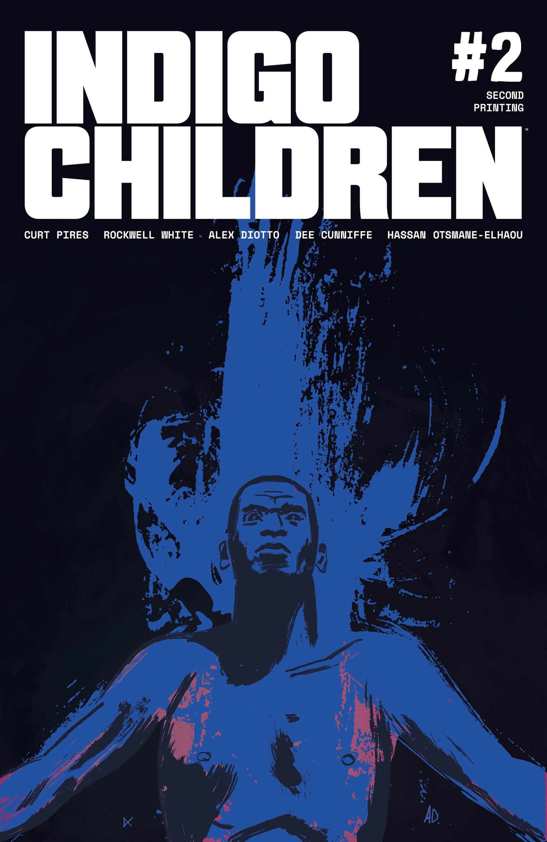 INDIGO CHILDREN #2 2ND PTG [SIGNED BY CURT PIRES]