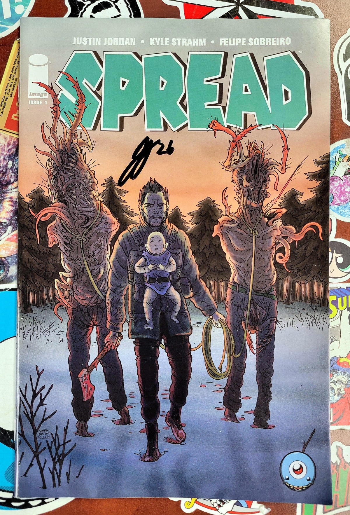 Image Comics Comic Books > Signed SPREAD #1 THIRD EYE COMICS EXCLUSIVE [SIGNED BY JUSTIN JORDAN] TE-709853016618-SIGNED