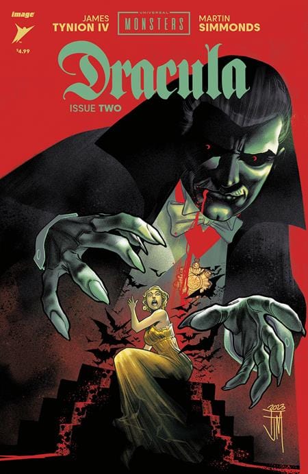 UNIVERSAL MONSTERS DRACULA #2 (OF 4) CVR B FRANCIS MANAPUL VAR [SIGNED BY JAMES TYNION IV]