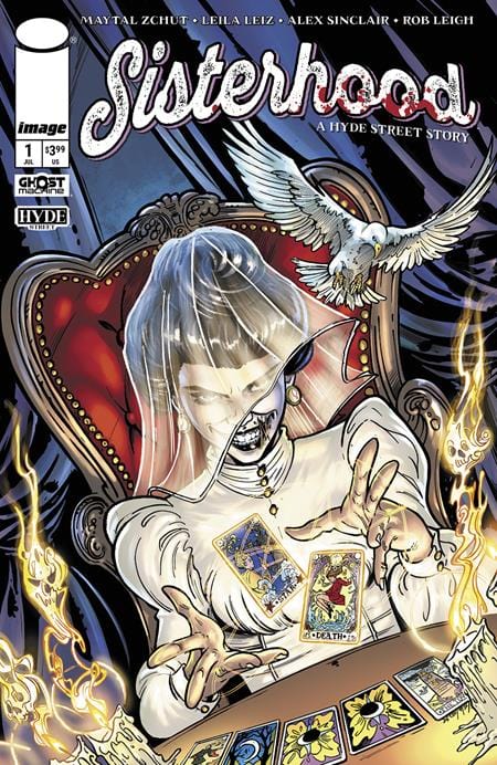 Image Comics Comic Books SISTERHOOD A HYDE STREET STORY #1 CVR A LEILA LEIZ & ALEX SINCLAIR 70985304393500111 0525IM302