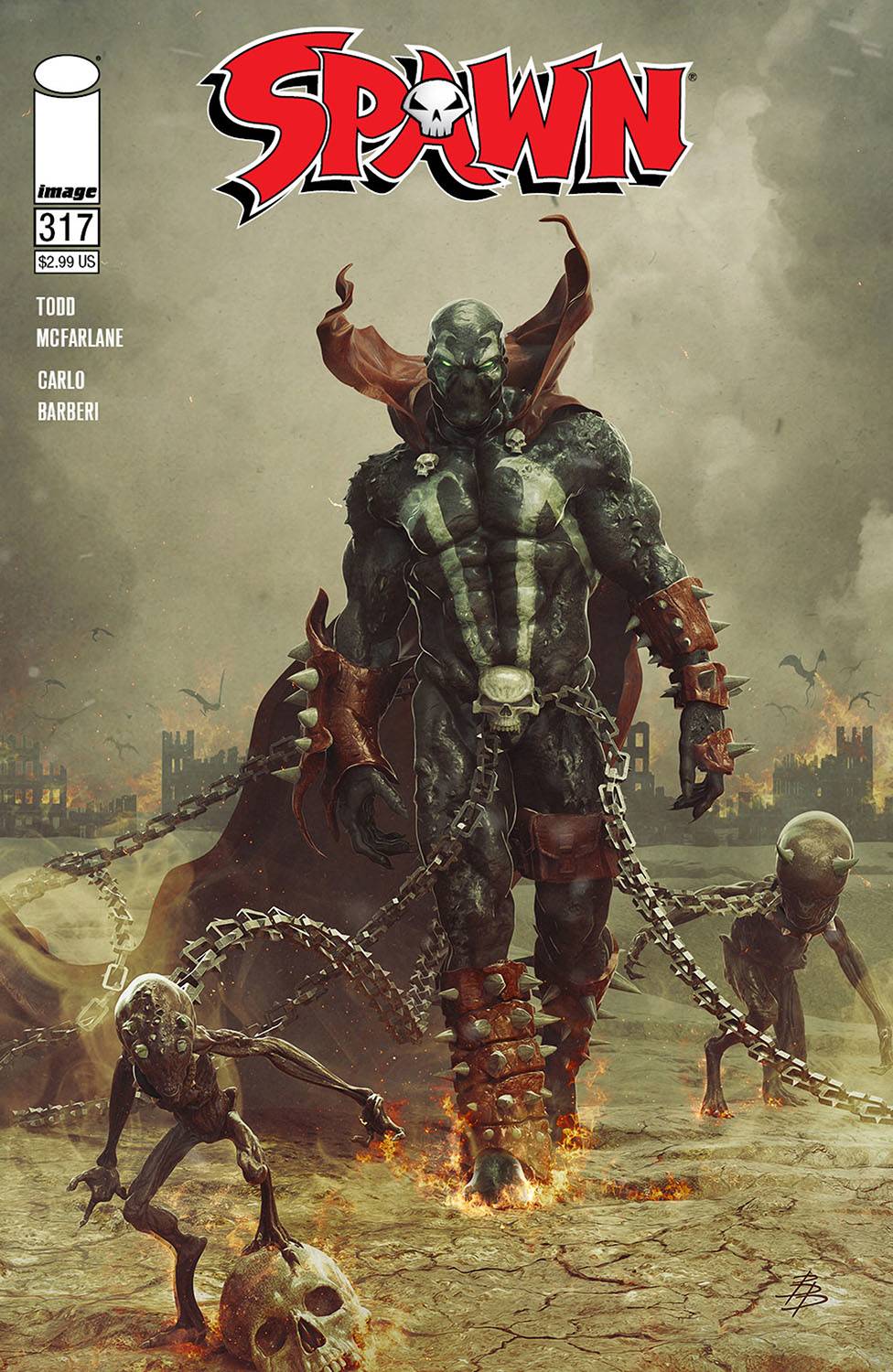 Image Comics Comic Books SPAWN #317 CVR A BARENDS 70985300214731711