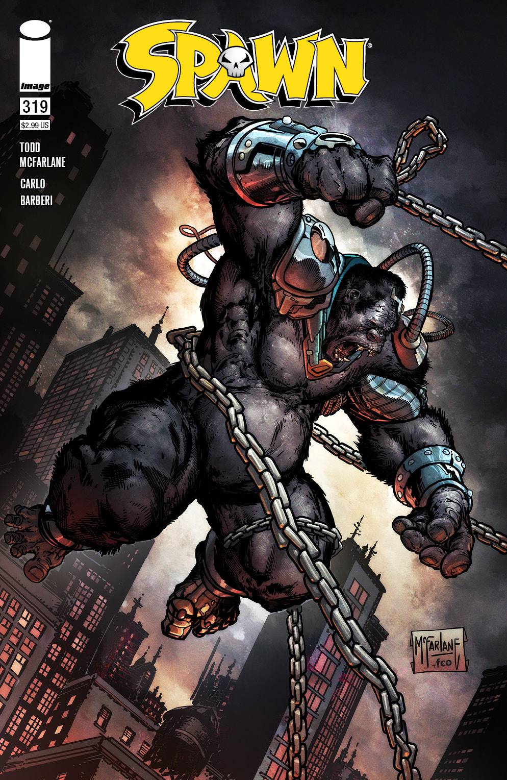 Image Comics Comic Books SPAWN #319 CVR B MCFARLANE 70985300214731921