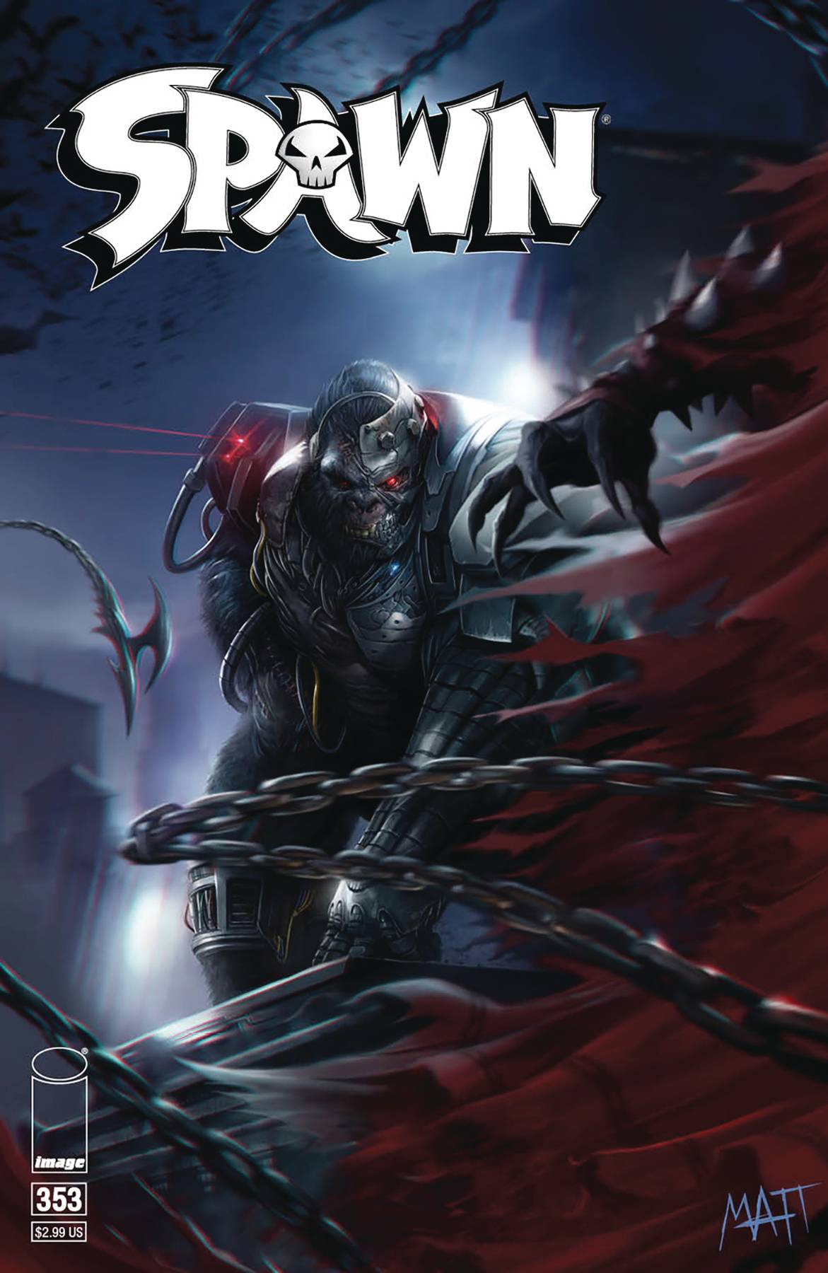 Image Comics Comic Books SPAWN #353 CVR B FRANCESCO MATTINA VAR 70985300214735321 0224IM311