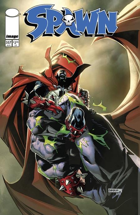 Image Comics Comic Books SPAWN #357 CVR B CARLO BARBERI VAR 70985300214735721 0624IM356