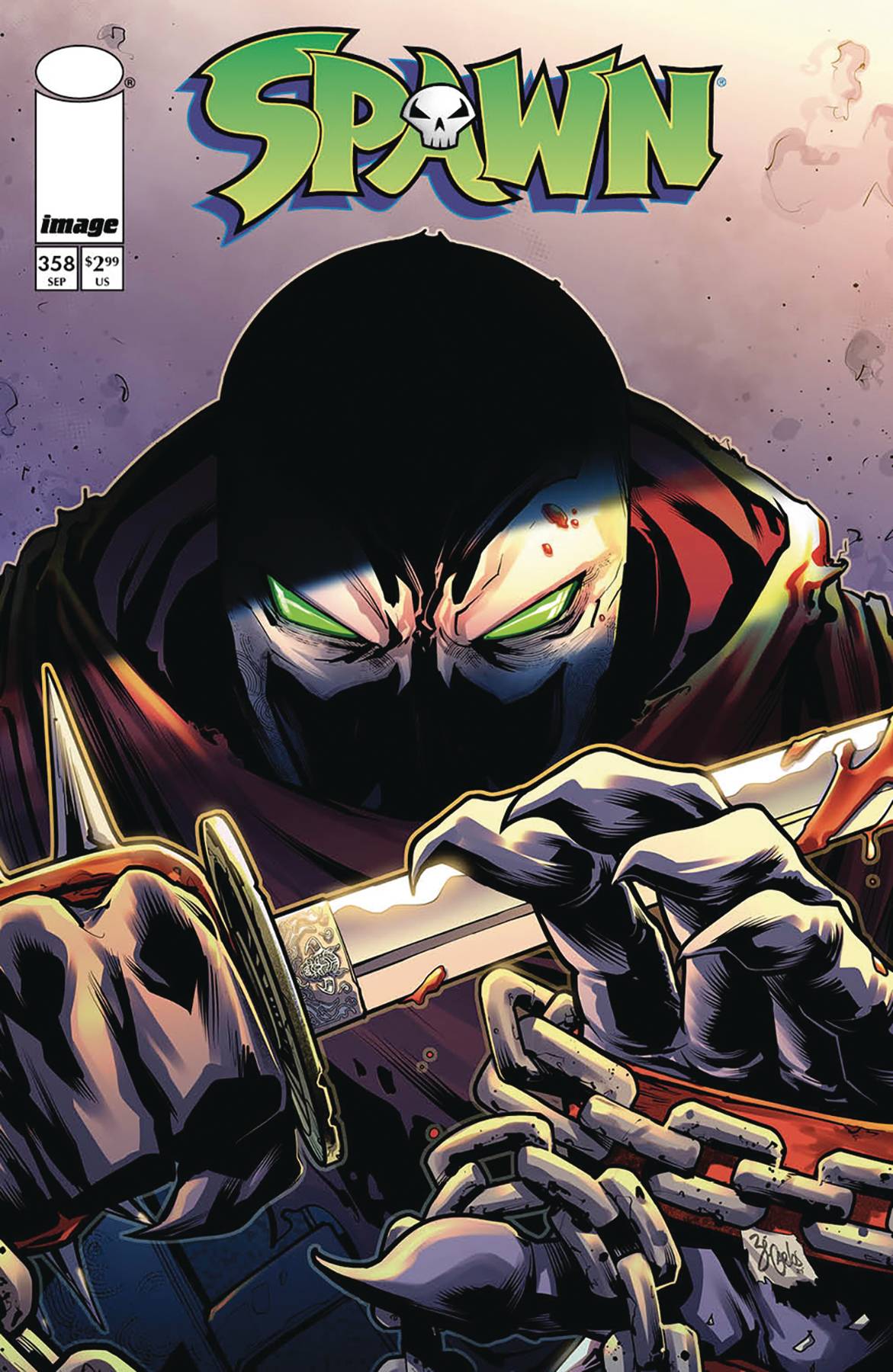 SPAWN #358 CVR A ZE CARLOS