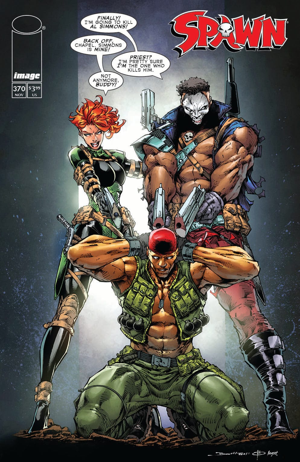 Image Comics Comic Books SPAWN #370 CVR C YOUNGBLOOD TEAM UP VAR 70985300214737031 0825IM8443