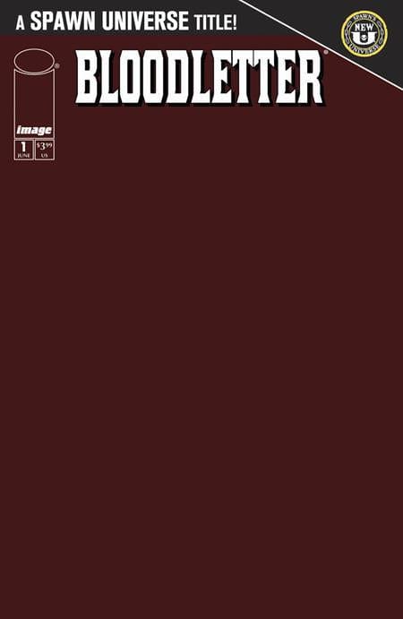 Image Comics Comic Books SPAWN BLOODLETTER #1 (OF 5) CVR B BLANK SKETCH VAR 70985304357700121 0425IM286