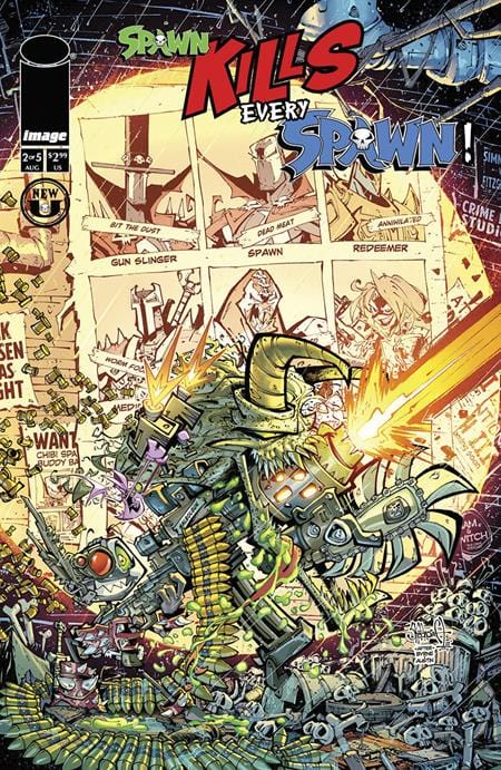 Image Comics Comic Books SPAWN KILLS EVERY SPAWN #2 (OF 5) 70985304040800211 0624IM357