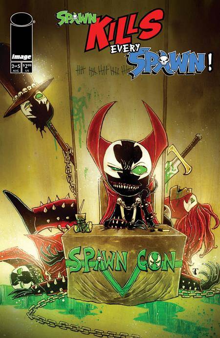 IMAGE COMICS Comic Books SPAWN KILLS EVERY SPAWN #2 (OF 5) CVR B TEMPLESMITH 70985304040800221