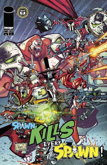 Image Comics Comic Books SPAWN KILLS EVERY SPAWN #3 (OF 5) 70985304040800311 0724IM408