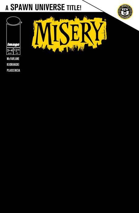 IMAGE COMICS Comic Books SPAWN MISERY #2 (OF 4) CVR B BLANK SKETCH CVR 70985304004000221