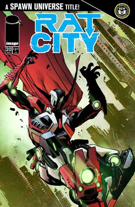 Image Comics Comic Books SPAWN RAT CITY #20 CVR A VON RANDAL 70985303966202011 0925IM0386