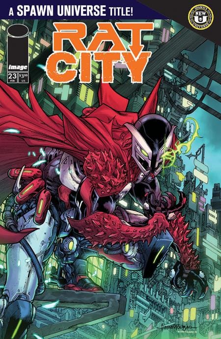 Image Comics Comic Books SPAWN RAT CITY #23 CVR A HARVEY TOLIBAO 70985303966202311 1225IM0388