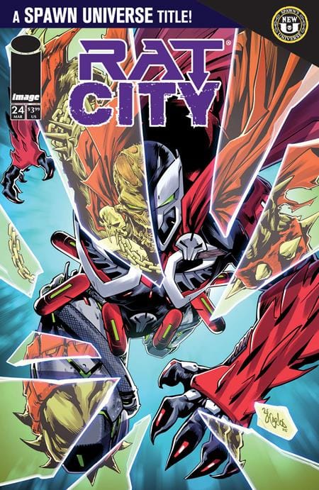 Image Comics Comic Books SPAWN RAT CITY #24 CVR A ZE CARLOS 70985303966202411 0126IM0400