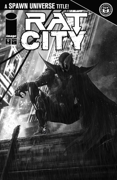 Image Comics Comic Books SPAWN RAT CITY #9 CVR C SETH ADAMS B&W VAR 70985303966200931 1024IM402