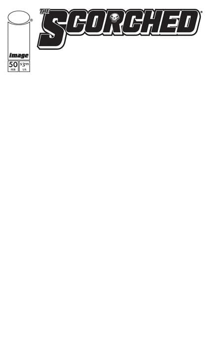 Image Comics Comic Books SPAWN SCORCHED #50 CVR D BLANK SKETCH VAR 70985303270005041 1225IM0275