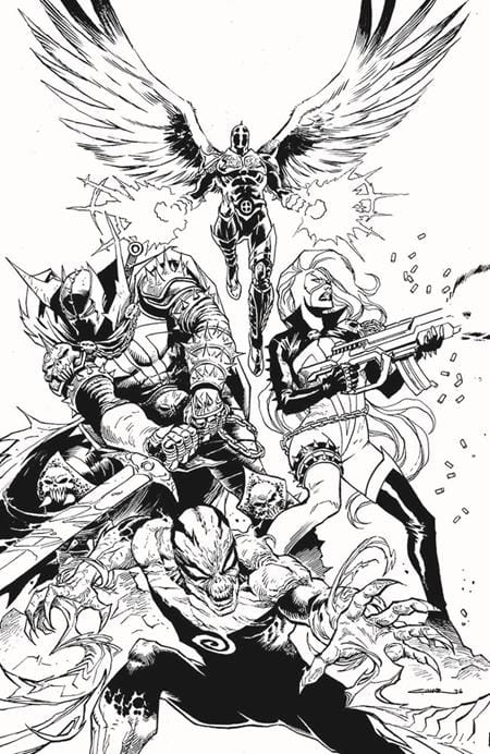 Image Comics Comic Books SPAWN SCORCHED #56 CVR B YILDIRAY CINAR B&W VIRGIN VAR (Release Date: 10/21/2026) 70985303270005621 0826IM0486