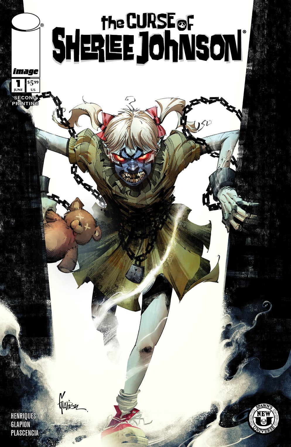 SPAWN THE CURSE OF SHERLEE JOHNSON #1 2ND PTG