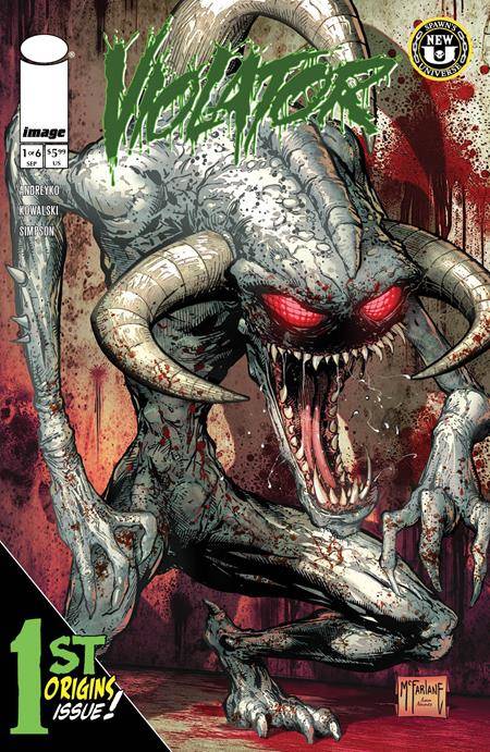 Image Comics Comic Books SPAWN VIOLATOR ORIGIN #1 (OF 6) CVR C TODD MCFARLANE VAR 70985305211127221 0624IM802