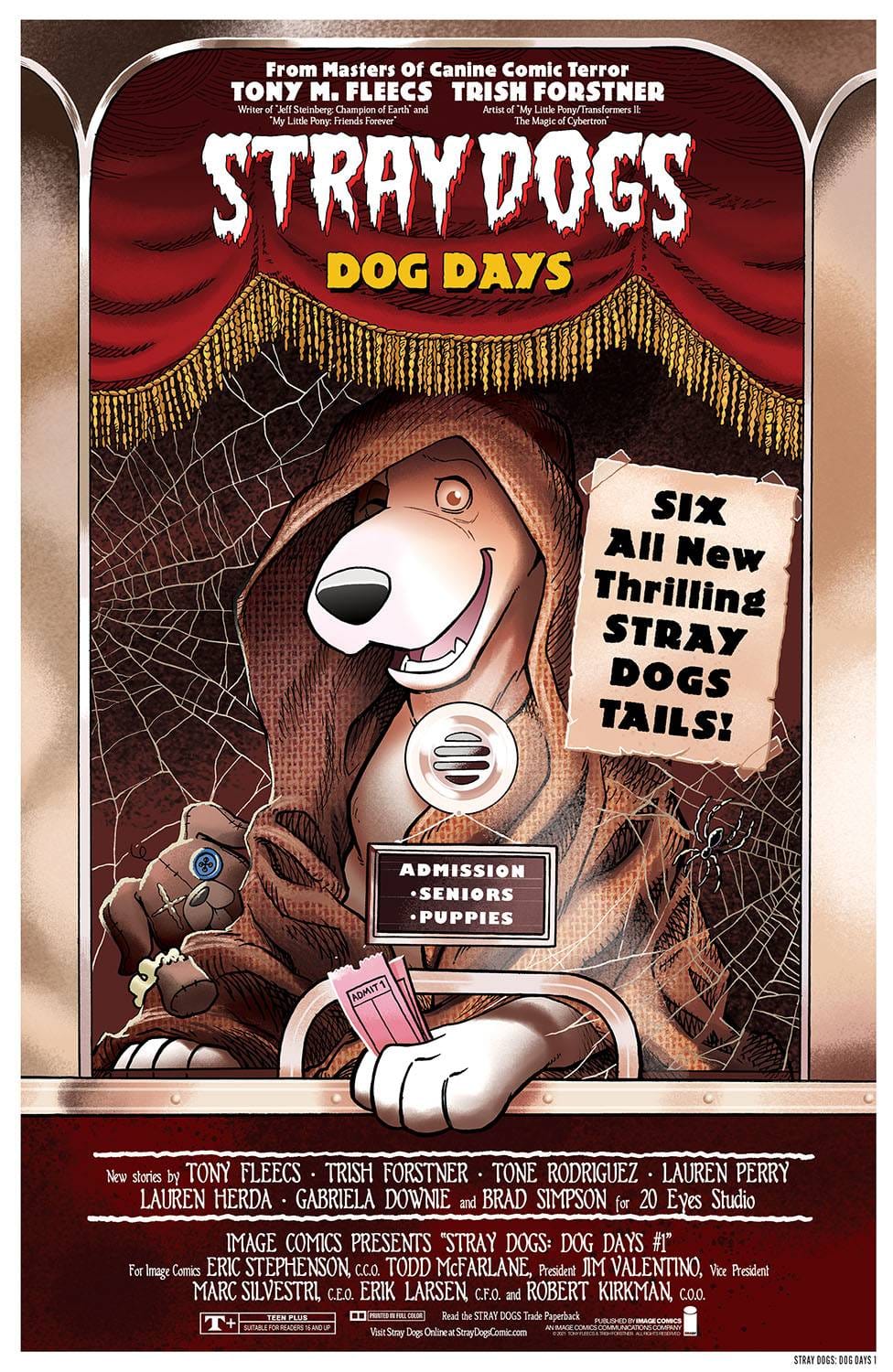 Image Comics Comic Books STRAY DOGS DOG DAYS #1 (OF 2) CVR B HORROR MOVIE VAR 70985303272400121