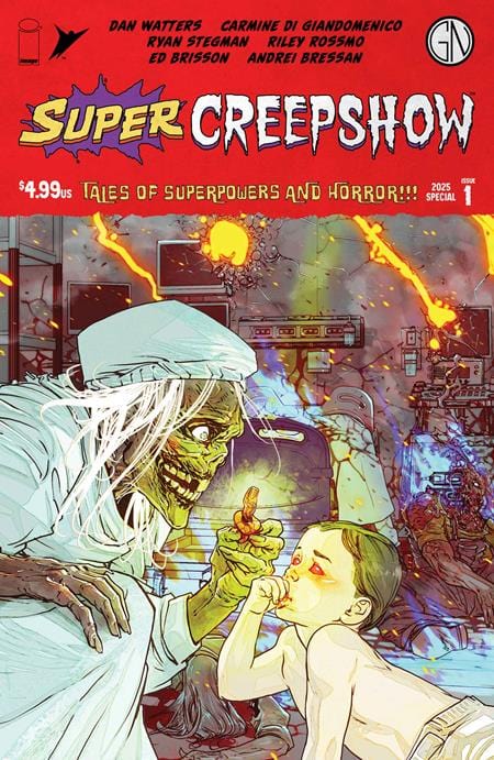 Image Comics Comic Books SUPER CREEPSHOW SPECIAL (ONE SHOT) CVR B CARMINE DI GIANDOMENICO VAR (MR) 70985304468000121 0825IM0310
