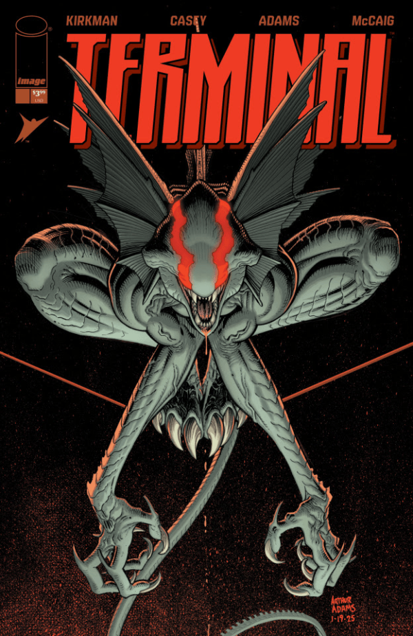 Image Comics Comic Books TERMINAL #1 CVR D ARTHUR ADAMS & DAVE MCCAIG VAR (MR) 70985304760500141 0526IM8003