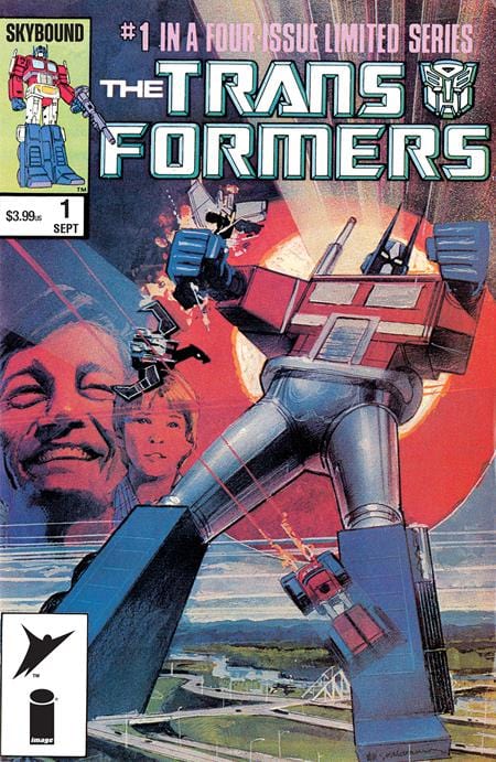 Image Comics Comic Books TRANSFORMERS #1 40TH ANNIVERSARY EDITION  (ONE SHOT) CVR A BILL SIENKIEWICZ 70985304066800111 0624IM261