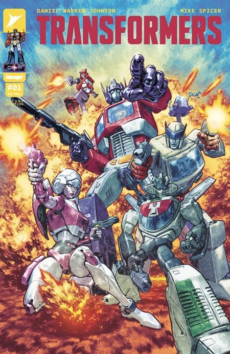 Image Comics Comic Books TRANSFORMERS #1 CVR C LEWIS LAROSA VAR 2ND PTG 70985303861000132 0923IM826