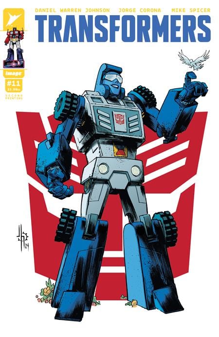 Image Comics Comic Books TRANSFORMERS #11 Second Printing Cvr B Jason Howard Autobot Var 70985303861001122 1024IM878