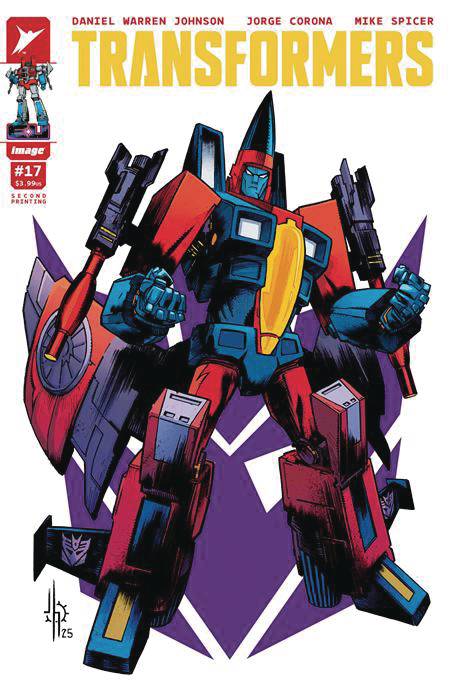 Image Comics Comic Books TRANSFORMERS #17 2ND PTG CVR A HOWARD DECEPTICON 7098530386101712 JAN258469