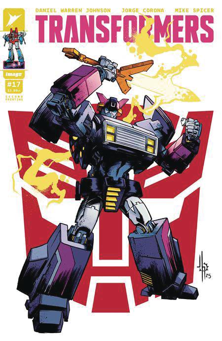 Image Comics Comic Books TRANSFORMERS #17 2ND PTG CVR CVR B HOWARD AUTOBOT 7098530386101722 JAN258470