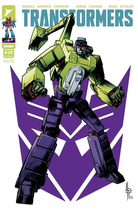 Image Comics Comic Books TRANSFORMERS #20 2ND PTG CVR A JASON HOWARD DECEPTICON CVR 70985303861002012 0625IM835