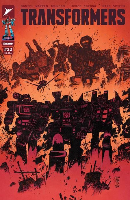 Image Comics Comic Books TRANSFORMERS #22 CVR B JORGE CORONA & MIKE SPICER VAR 70985303861002221 0525IM442