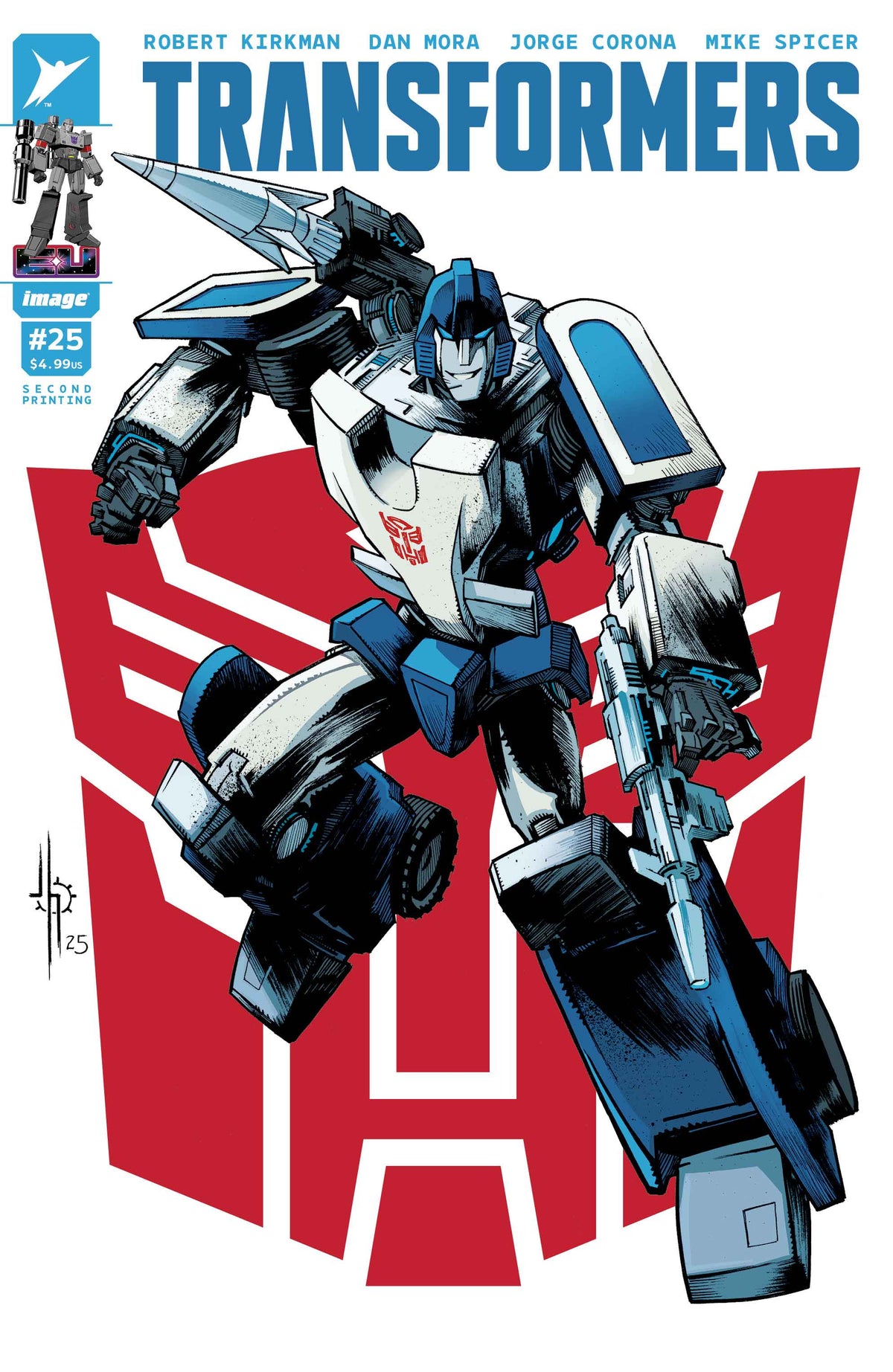 Image Comics Comic Books TRANSFORMERS #25 2ND PTG CVR A JASON HOWARD 70985303861002512 0825IM8392