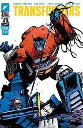 Image Comics Comic Books TRANSFORMERS #25 CVR B  DANIEL WARREN JOHNSON & MIKE SPICER VAR 70985303861002521 0825IM0264