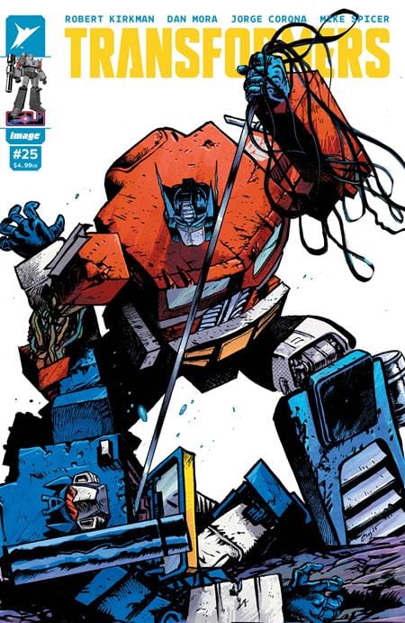 Image Comics Comic Books TRANSFORMERS #25 CVR B  DANIEL WARREN JOHNSON & MIKE SPICER VAR 70985303861002521 0825IM0264