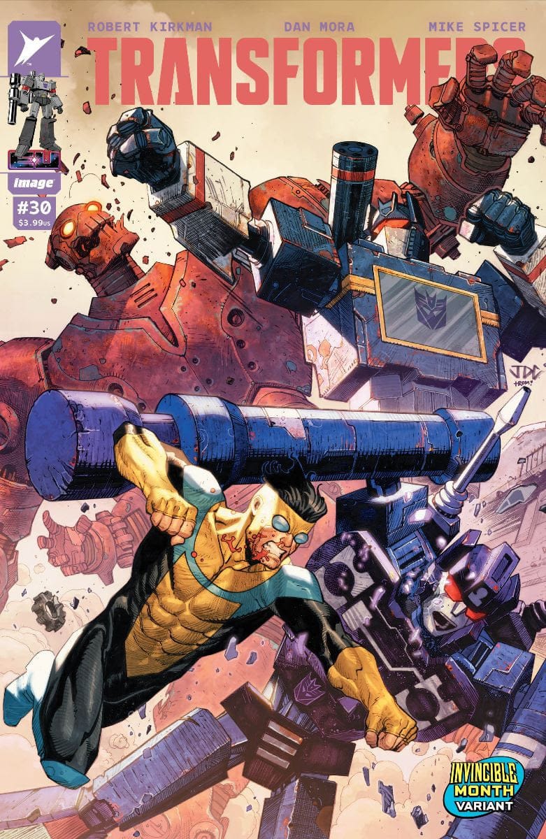 Image Comics Comic Books TRANSFORMERS #30 CVR F JOSH CASSARA INVINCIBLE TEAM UP VAR 70985303861003061 0126IM8060