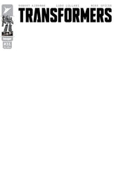 Image Comics Comic Books TRANSFORMERS #31 CVR G BLANK SKETCH VAR 70985303861003171 0226IM0469
