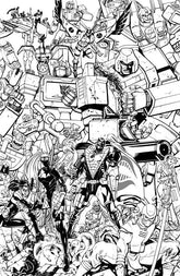 Image Comics Comic Books TRANSFORMERS #33 CVR G TOM REILLY ENERGON UNIVERSE 3RD ANNIVERSARY B&W VAR 70985303861003371 0426IM0440