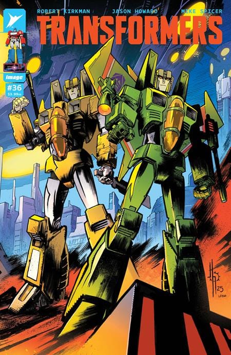 TRANSFORMERS #36 CVR C JASON HOWARD & ANNALISA LEONI CONNECTING COVER VAR (Release Date: 09/09/2026)