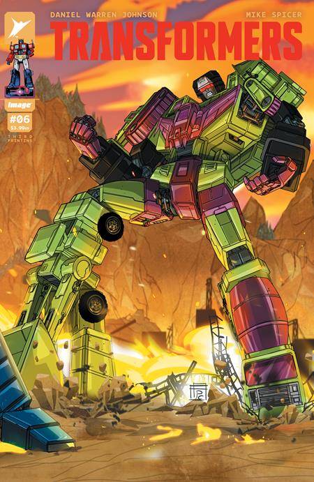 IMAGE COMICS Comic Books TRANSFORMERS #6 3RD PTG 70985303861000613