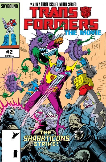Image Comics Comic Books TRANSFORMERS THE MOVIE 40TH ANNIVERSARY EDITION #2 (OF 3) CVR B DON PERLIN & IAN AKIN & BRIAN GARVEY VAR 70985304715500221 0526IM0445